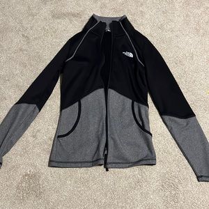 The north face full zip jacket